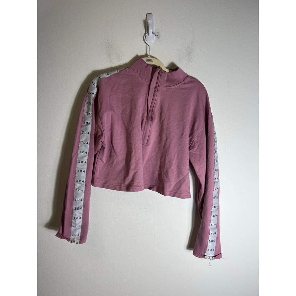 305 Mauve Cropped Sweatshirt XL